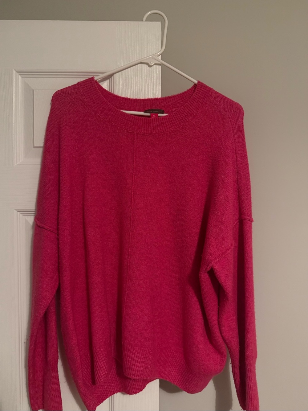 vince camuto sweater hot pink